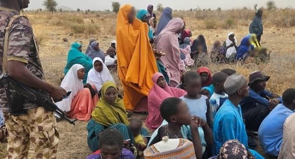 Over 150 civilians rescued as military foils terrorists attack in northeast