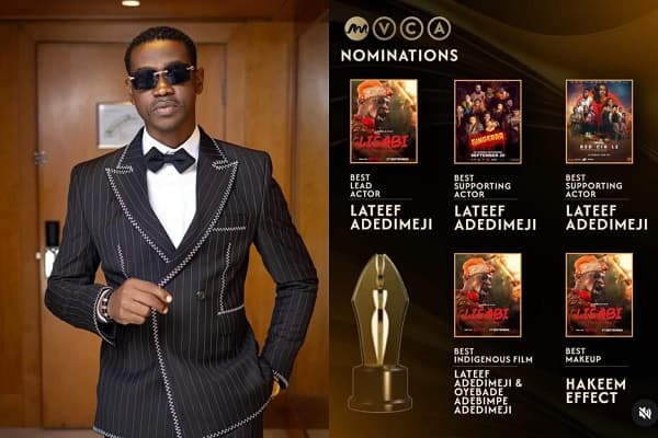 Lateef Adedimeji bags five nominations at 2026 AMVCA