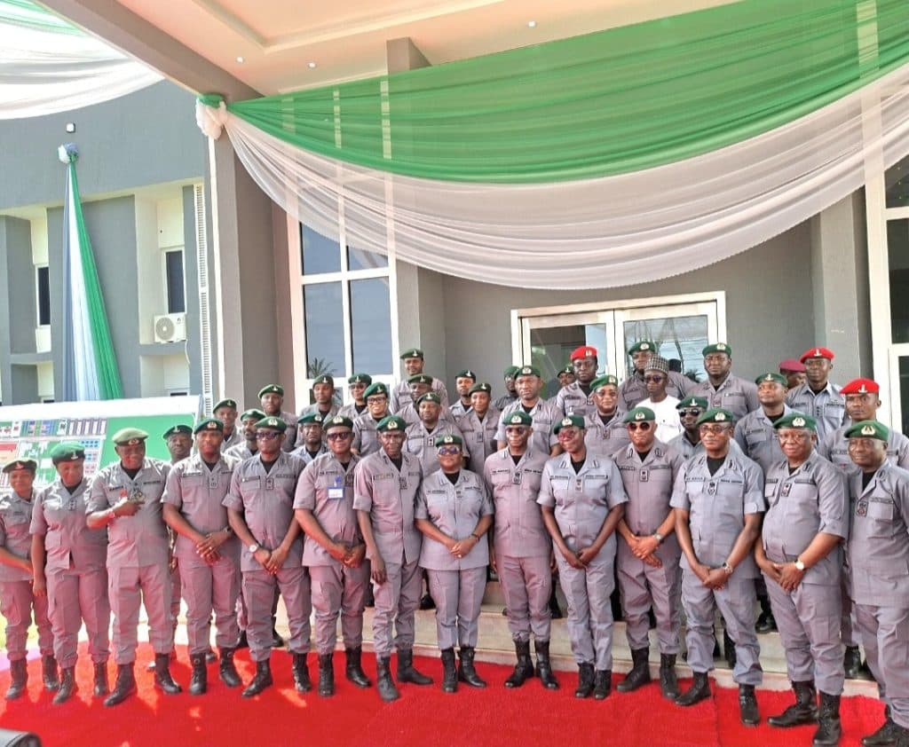 Tinubu commissions Customs office, training college in Ogun