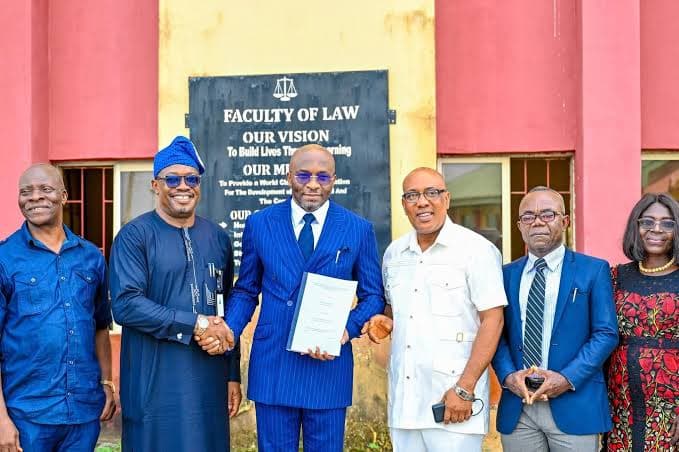 University of Calabar confers PhD in law on Reps Deputy Speaker Kalu
