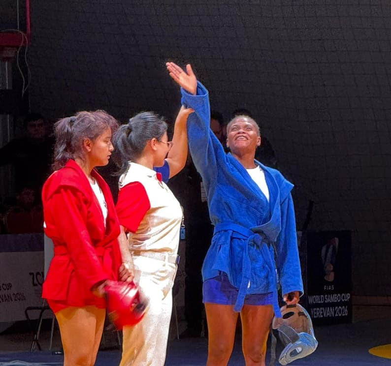 Suleimon strikes gold in historic Sambo first