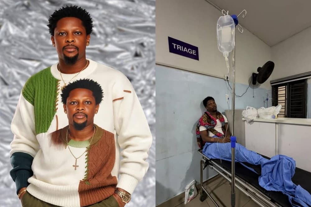 Rotimi Salami thanks god after recovering from health scare