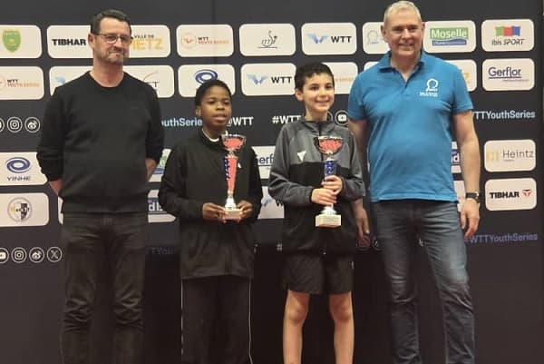 Junior Aruna extends medal run at WTT Youth Contender in France