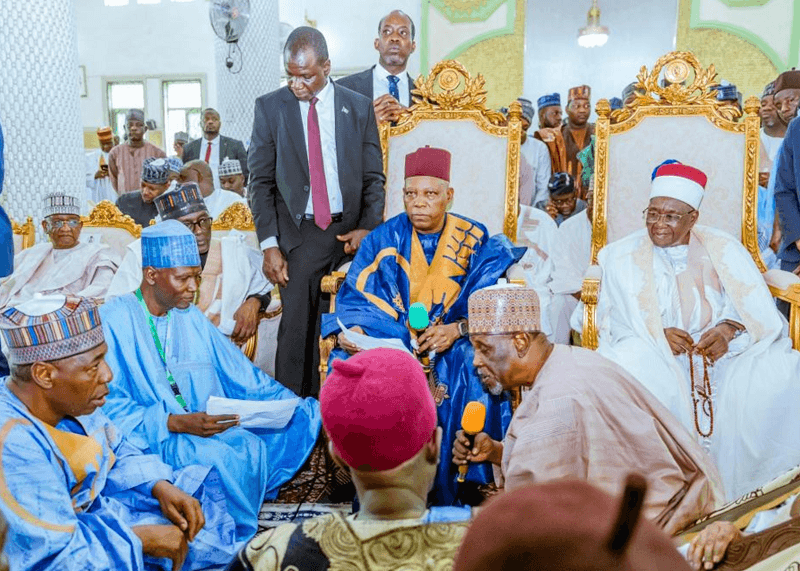 Shettima leads political heavyweights to Zulum children’s wedding fatiha in Maiduguri