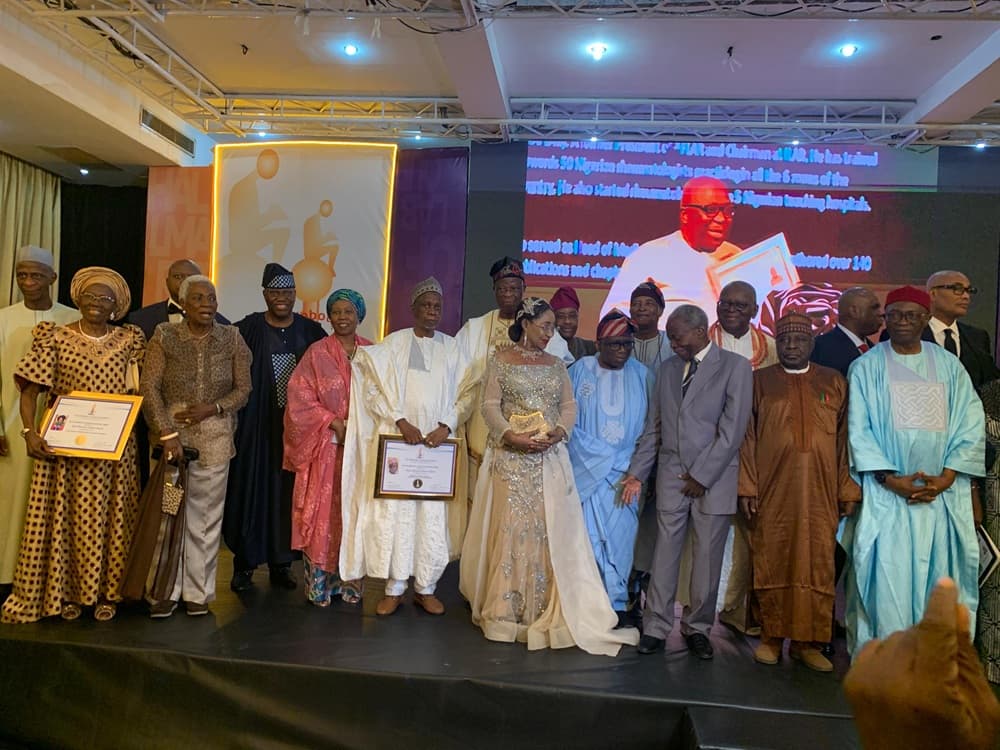 HLF honours 13 Nigerians as Anyaoku urges return to integrity, hard work