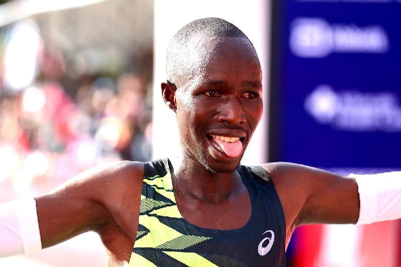 Kenya's Korir shatters Boston Marathon course record