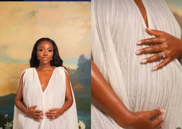 Ini Dima-Okojie announces first pregnancy after fibroid struggle