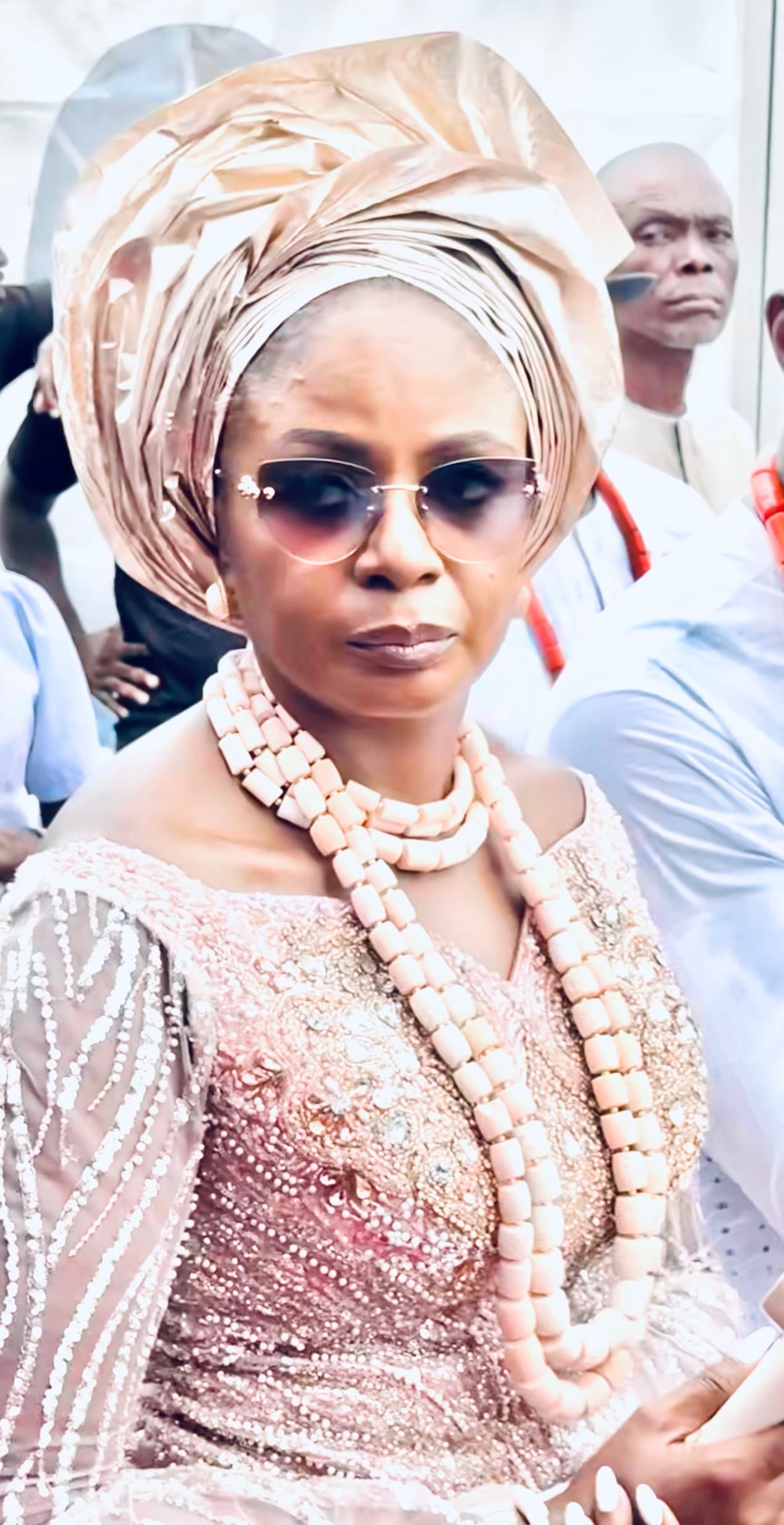 Awele Elumelu gives father befitting burial