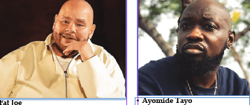 Ayomide Tayo calls out American rap star Fat Joe over Afrobeats creation