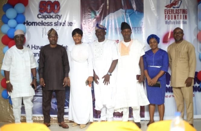 Ground breaking for homeless shelter