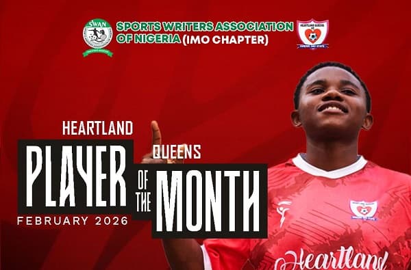 Umejiaku, Samson clinch Imo SWAN-Heartland Queens monthly awards