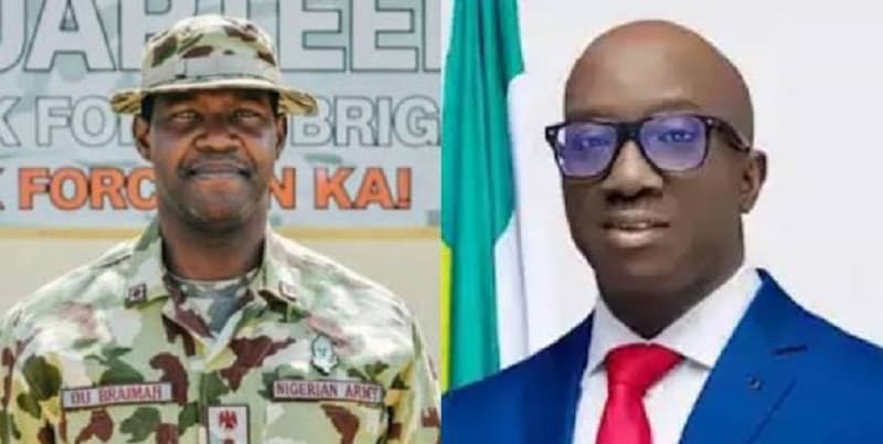 Okpebholo gives scholarship to slain General’s children