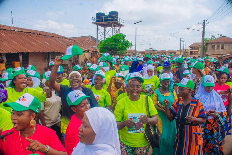 Osun 2026: Over 2,000 women rally support for APC gubernatorial candidate Oyebamiji